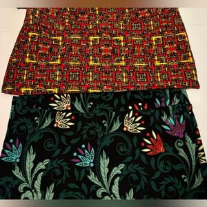 NEW LULAROE MAXI (2) SKIRTS Sz M